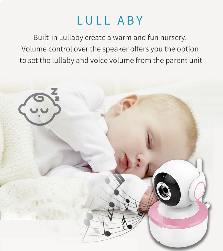 HD wireless baby care device voice intercom baby monitor